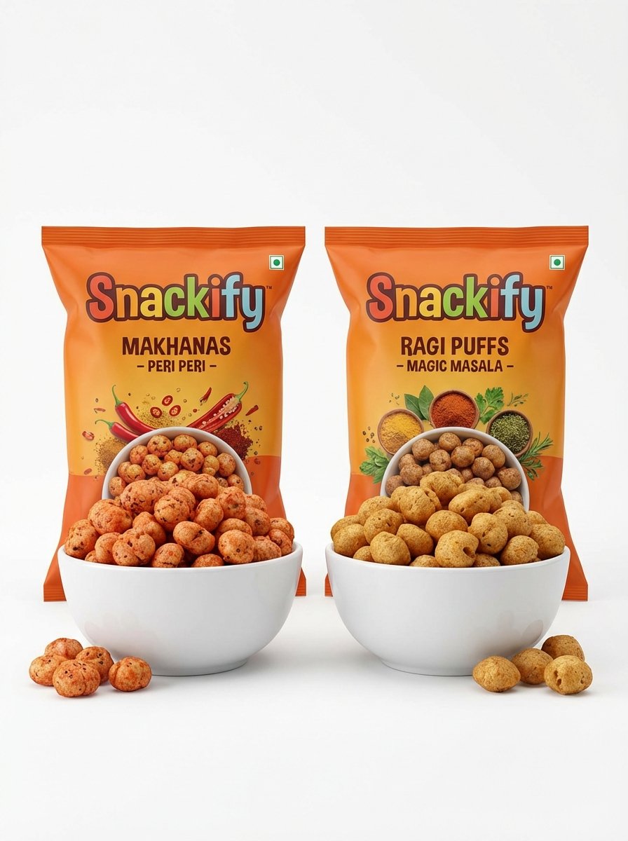 Makhanas & Ragi Puffs